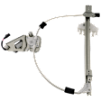 2007 Jeep Liberty Limited - Front, Driver Side Power Window Regulator, With Motor, Regulator Attaches Directly To Window Glass, With Locator Pin And Hole, Production Date From February 25 2006
