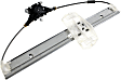 Front, Passenger Side Manual Window Regulator, Without Motor