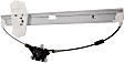 2015 Jeep Wrangler - Front, Driver Side Manual Window Regulator, Without Motor, For Models With Full Door Type