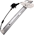 2015 Jeep Wrangler - Front, Driver Side Manual Window Regulator, Without Motor, For Models With Full Door Type