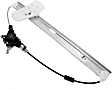 2015 Jeep Wrangler - Front, Driver Side Manual Window Regulator, Without Motor, For Models With Full Door Type