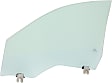 Front, Passenger Side Door Glass, Clear, Laminated, Replaces NAGS No. DD12199 GTYN