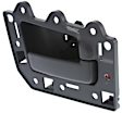 Rear, Passenger Side Black Interior Door Handle