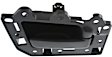 Rear, Passenger Side Black Interior Door Handle