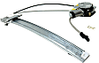 Rear, Passenger Side Window Regulator, Power, Ball Stud Style