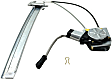 Rear, Passenger Side Window Regulator, Power, Ball Stud Style