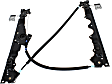 Front, Passenger Side Power Window Regulator, Without Motor
