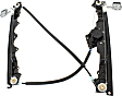 Front, Passenger Side Power Window Regulator, Without Motor