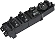 2000 Jeep Cherokee - Front, Driver Side Window Switch, 4-Door, Black, 11 Buttons