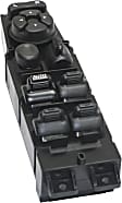2000 Jeep Cherokee - Front, Driver Side Window Switch, 4-Door, Black, 11 Buttons
