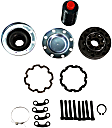 Front or Rear Driveshaft CV Joint, Includes Grease, Gasket Maker, Boot Clamp, and Snap Ring