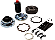 Front or Rear Driveshaft CV Joint, Includes Grease, Gasket Maker, Boot Clamp, and Snap Ring