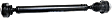 Front Driveshaft, 6 Cyl., 3.7L Engine, Four Wheel Drive, with 27.87 In. (708mm) Long Driveshaft
