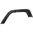 2010 Jeep Wrangler - Rear, Passenger Side, Fender Flares, Textured Black