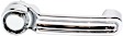 2011 Jeep Wrangler - Tailgate Handle, Chrome, Plastic, Without Camera Hole, Without Key Hole - Exterior