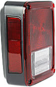 2016 Jeep Wrangler - Driver Side Halogen Tail Light, With bulb(s), OE Replacement