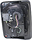 2016 Jeep Wrangler - Driver Side Halogen Tail Light, With bulb(s), OE Replacement