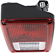 2016 Jeep Wrangler - Driver Side Halogen Tail Light, With bulb(s), OE Replacement