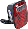 Passenger Side Tail Light, with Bulb, Halogen, Clear and Red Lens