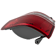 2012 Jeep Grand Cherokee Laredo - Passenger Side, Outer Halogen Tail Light, With bulb(s), Mounts on Body, OE Replacement