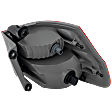 2012 Jeep Grand Cherokee Laredo - Passenger Side, Outer Halogen Tail Light, With bulb(s), Mounts on Body, OE Replacement