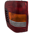 Driver Side Tail Light, with Bulb, Halogen, Amber, Clear and Red Lens, Production Date From November 2001