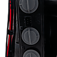 Driver Side Tail Light, with Bulb, Halogen, Amber, Clear and Red Lens, Production Date From November 2001