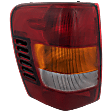 Driver Side Tail Light, with Bulb, Halogen, Amber, Clear and Red Lens, Production Date From November 2001