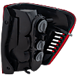 Driver Side Tail Light, with Bulb, Halogen, Amber, Clear and Red Lens, Production Date From November 2001