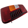 Driver Side Tail Light, with Bulb, Halogen, Amber, Clear and Red Lens, Production Date From November 2001
