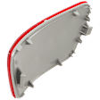 Rear, Passenger Side Bumper Reflector