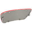 Rear, Passenger Side Bumper Reflector
