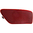 2011 Jeep Grand Cherokee Limited - Rear, Passenger Side Bumper Reflector, CAPA Certified