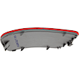 2011 Jeep Grand Cherokee Limited - Rear, Passenger Side Bumper Reflector, CAPA Certified