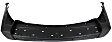 2006-2010 Jeep Commander - Rear Primed Bumper Cover, With Parking Aid Sensor Holes, Without Trailer Hitch Holes