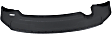 2014 Jeep Compass - Rear, Lower Textured Bumper Cover, For Models Without Tow Hook Holes and Tow Bracket