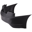 Rear Primed Bumper Cover, Without Tow Hook Hole, CAPA Certified