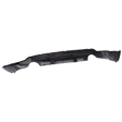 Rear, Lower Bumper Cover, Primed, Dual Exhaust, For Models Without Tow Package, Type 4, Except SRT Model