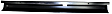 1999 Jeep Cherokee Classic - Rear Bumper, Sport Utility, Painted Black