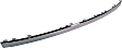 Rear, Driver or Passenger Side Bumper Trim, Chrome, Without Parking Aid Sensor Holes