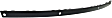 Rear, Driver or Passenger Side Bumper Trim, Black