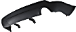 Rear, Lower Bumper Cover, Textured, Single Exhaust, For Models Without Tow Package, Except SRT/SRT-8 Models