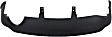 Rear, Lower Bumper Cover, Textured, Single Exhaust, For Models Without Tow Package, Except SRT/SRT-8 Models