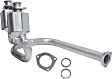 Front, Driver or Passenger Side Catalytic Converter, 4.0L, 6Cyl, Federal EPA Standard, 46-State Legal (Cannot ship to CA, CO, NY or ME), Direct Replacement Series, Direct Fit
