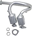 Front, Driver or Passenger Side Catalytic Converter, 4.0L, 6Cyl, Federal EPA Standard, 46-State Legal (Cannot ship to CA, CO, NY or ME), Direct Replacement Series, Direct Fit