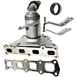 Front Catalytic Converter, 2.4L, 4Cyl, Federal EPA Standard, 46-State Legal (Cannot ship to CA, CO, NY or ME), Direct Replacement Series