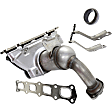 Front Catalytic Converter, 2.4L, 4Cyl, Federal EPA Standard, 46-State Legal (Cannot ship to CA, CO, NY or ME), Direct Replacement Series