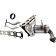 Front Catalytic Converter, 2.4L, 4Cyl, Federal EPA Standard, 46-State Legal (Cannot ship to CA, CO, NY or ME), Direct Replacement Series