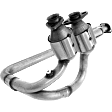 2006 Jeep Wrangler X - Front Catalytic Converter, 6 Cyl 4.0L, Federal EPA Standard, 46-State Legal (Cannot ship to CA, CO, NY or ME), Undercar, Direct Replacement Series