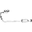 2006 Jeep Wrangler X - Front Catalytic Converter, 6 Cyl 4.0L, Federal EPA Standard, 46-State Legal (Cannot ship to CA, CO, NY or ME), Undercar, Direct Replacement Series